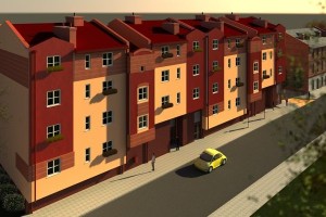 Bytom - Zespół budynków mieszkalnych wielorodzinnej przy ul. Sandomierskiej i Wesołej