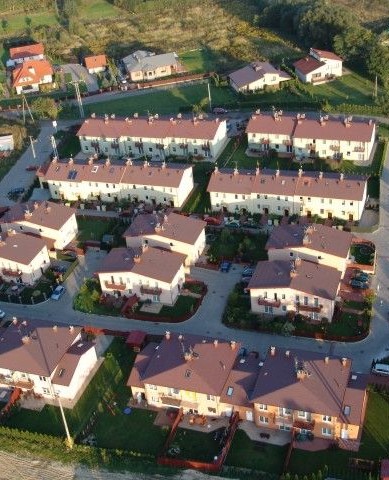 Katowice - ul.Kopaniny Lewe - Budynki jednorodzinne w zabudowie szeregowej