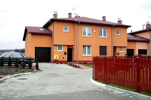 Katowice - ul.Kopaniny Lewe - Budynki jednorodzinne w zabudowie szeregowej