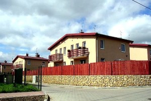 Katowice - ul.Kopaniny Lewe - Budynki jednorodzinne w zabudowie szeregowej