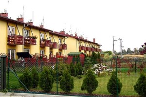 Katowice - ul.Kopaniny Lewe - Budynki jednorodzinne w zabudowie szeregowej