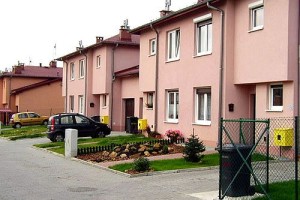 Katowice - ul.Kopaniny Lewe - Budynki jednorodzinne w zabudowie szeregowej