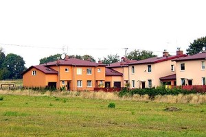 Katowice - ul.Kopaniny Lewe - Budynki jednorodzinne w zabudowie szeregowej