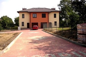 Katowice - ul.Chocimska - Budynki jednorodzinne w zabudowie bliźniaczej