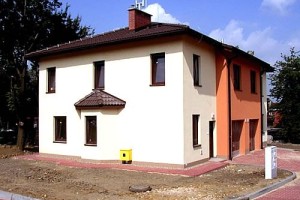 Katowice - ul.Chocimska - Budynki jednorodzinne w zabudowie bliźniaczej