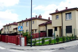 Katowice - ul.Działowa - Segmenty w zabudowie szeregowej