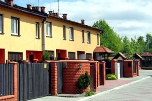 Katowice - ul.Głogowa - Segmenty w zabudowie szeregowej