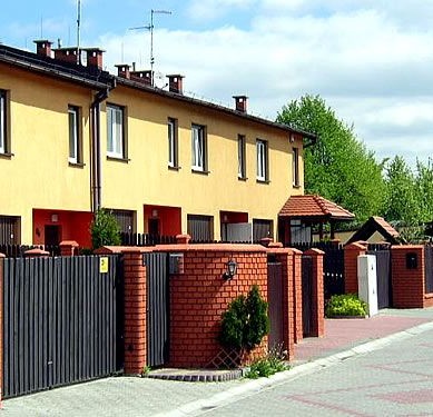 Katowice - ul.Głogowa - Segmenty w zabudowie szeregowej