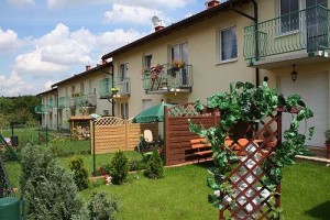 Katowice - ul. Panewnicka - osiedle domów jednorodzinnych w zabudowie szeregowej lub bliźniaczej