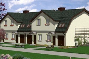 Katowice - ul. Koszykowa - Osiedle domów jedno i wielorodzinnych