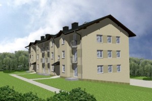 Katowice - ul. Koszykowa - Osiedle domów jedno i wielorodzinnych