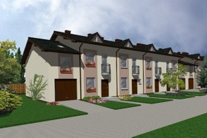 Katowice - ul.Wilczewskiego - osiedle domków jednorodzinnych