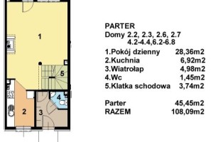 Katowice - ul.Wilczewskiego - osiedle domków jednorodzinnych