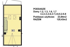 Katowice - ul.Wilczewskiego - osiedle domków jednorodzinnych