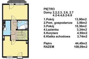 Katowice - ul.Wilczewskiego - osiedle domków jednorodzinnych