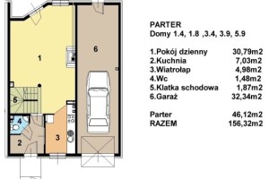Katowice - ul.Wilczewskiego - osiedle domków jednorodzinnych