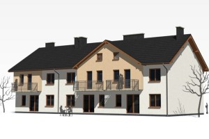 Katowice, ul.Styczniowa - osiedle domów jednorodzinnych