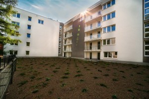 Chorzów ul. Polna Budynek wielorodzinny z garażem wielostanowiskowym