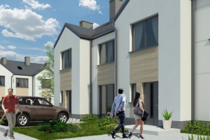 Oświęcim, ul. Willowa domy jednorodzinne