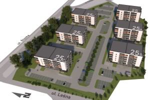 Chrzanów, ul. Partyzantów, Leśna, Śląska