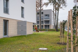 Katowice, ul. Malinowa - Asnyka, budynki wielorodzinne